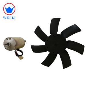 Quality TS16949 24V 12V DC Condenser Fan Motors For Bus Air Conditioning System wholesale