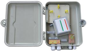 Quality Outdoor Fiber Optic Distribution Cabinet HSGFKSW-16 Insulation Resistance ≥2×10MΩ 500V wholesale
