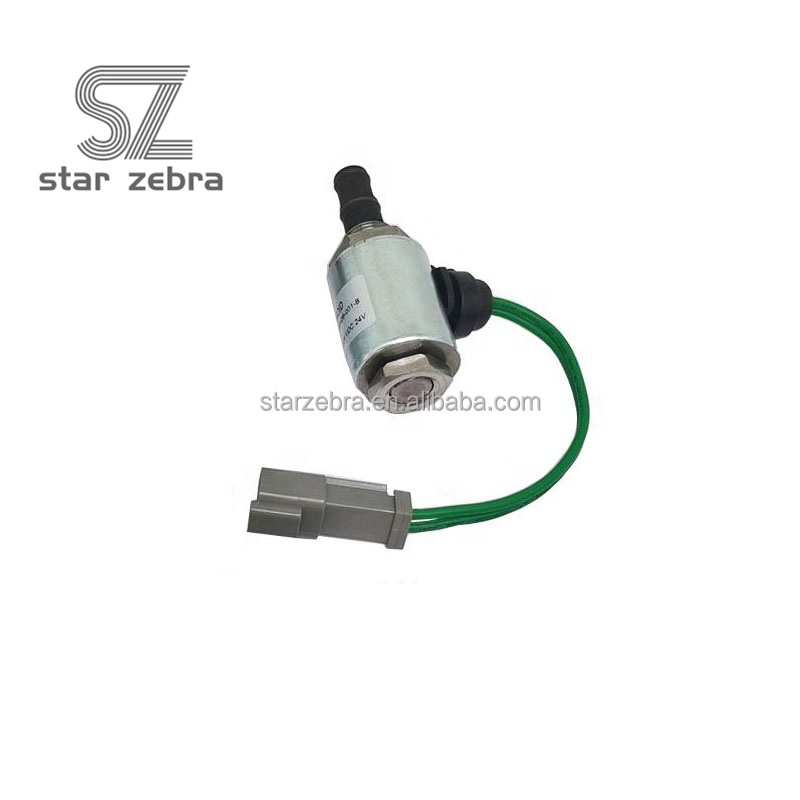 Supply 186-1526 186-1525 3E-6269 CAT Tractor 24V Solenoid Valve for High Guarantee CAT 120H 140H 160H Excavator Parts