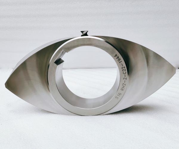 Vacuum Quenching Snack Pellets Extruders Machine Spare Parts Screw Segments for