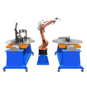 Quality Robot Arm 6 Axis Motorcycle Frame Robotic Welding Station Robot Welding Positioner wholesale