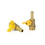 Manual Powered nickel plated Brass Gas Valve MOP5 Working pressure