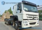 6x4 Prime Mover 371 HP Sinotruk HOWO Tractor Truck HC16 Axle ISO CCC Listed