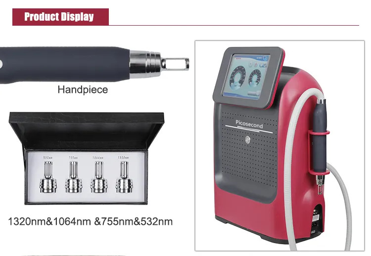 AS60 Best Selling 1064nm 532nm 755nm1320nm Q Switched Nd Yag Laser Tattoo Removal Skin Whitening Machine