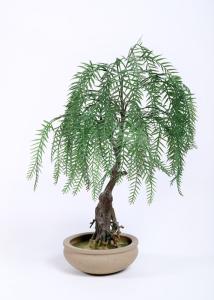 Quality Sophisticated Fake Bonsai Tree , Plastic Bonsai Plants No Watering Trimming wholesale