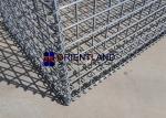 PVC Coated Welded Wire Gabion Baskets / Gabion Planter / Gabion Pillars