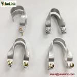Galvanized Steel Greenhouse Cross Connectors 1.90"X1.315" Purlin Bracket