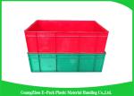 Top Plastic Solid Stacking Storage Bins , Agriculture Large Plastic Storage