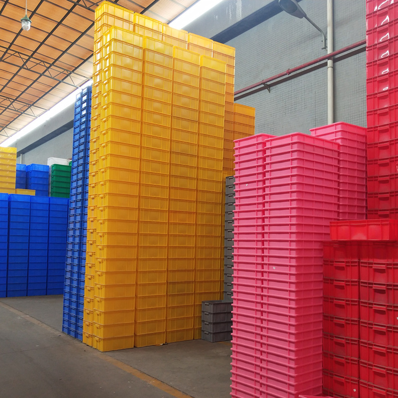 Convenient Handle Collapsible PP Fruit Vegetable Seafood Crates for Easy Storage