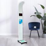 Medical Ultrasonic Height And Weight Machine 240v Physical Examination LED