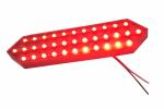 15 inch 7-segment led large red color outdoor digit