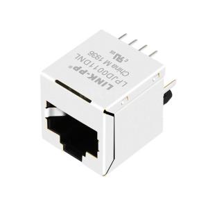 Quality LPJD0011DNL 10/100Base-T Industrial Vertical RJ45 Magjack Without LED wholesale
