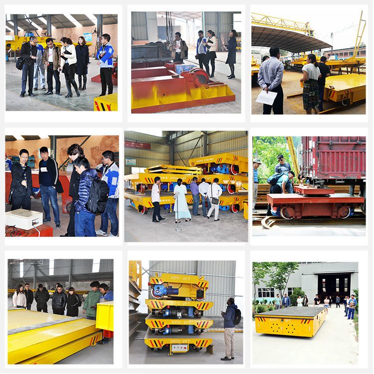 Fully automatic control 36v low voltage mould rail handling cart