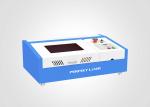Mini 50w / 40w co2 Laser Engraving Cutting Machine , Desktop Laser Engraver