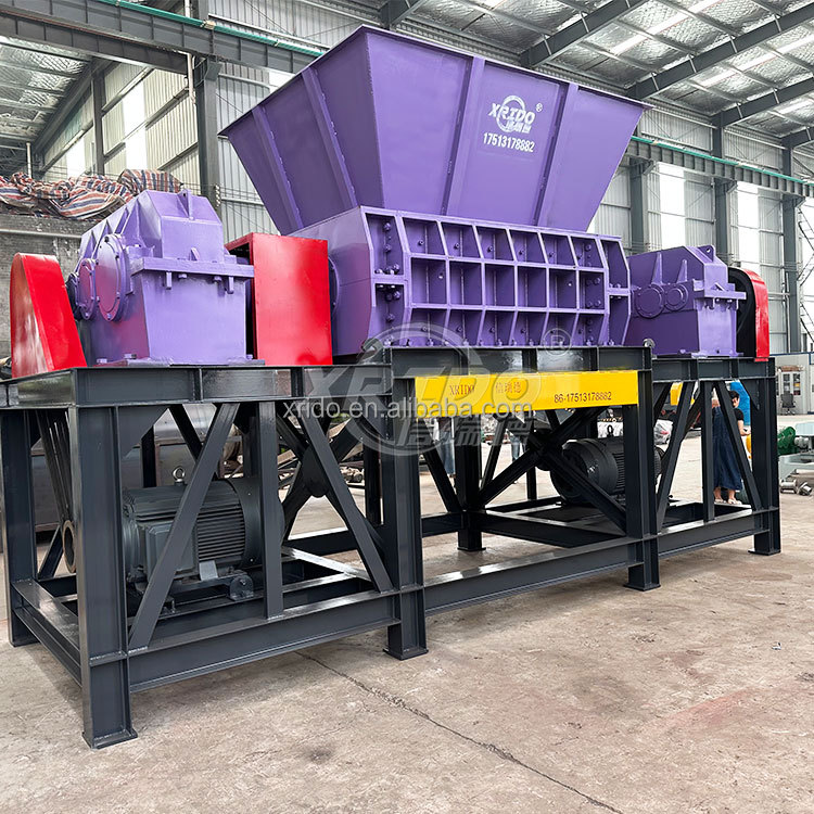 Home Appliance Textile Waste Shredder Wooden Wardrobe Furniture Crusher Wood Pallet Recycling Machine