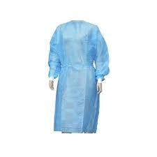 Quality Personal Safety Disposable Hospital Gowns Dust Proof Fluid Resistant For Food Handling wholesale