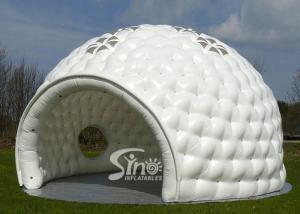 Quality 10 Meters Dia. White Big Inflatable Golf Tent With Windows On Top N Removable Door wholesale