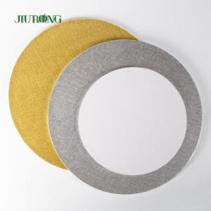 Quality Anti Dirty Sustainable Golden Disposable Cake Board Paper Plates wholesale