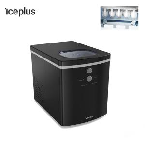 Quality Black Color Countertop Ice Maker Painted Metal Material 33 Punds Home Use wholesale