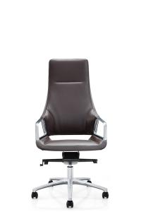 Quality Armless Swivel Executive Leather Office Chair On Wheels wholesale