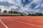 Weather Resistance Sandwich System Running Track Synthetic Sports Flooring