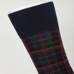 Anti Bacterial Mens Dress Socks For Summer , Black Anti Foul Acrylic Cool Dress