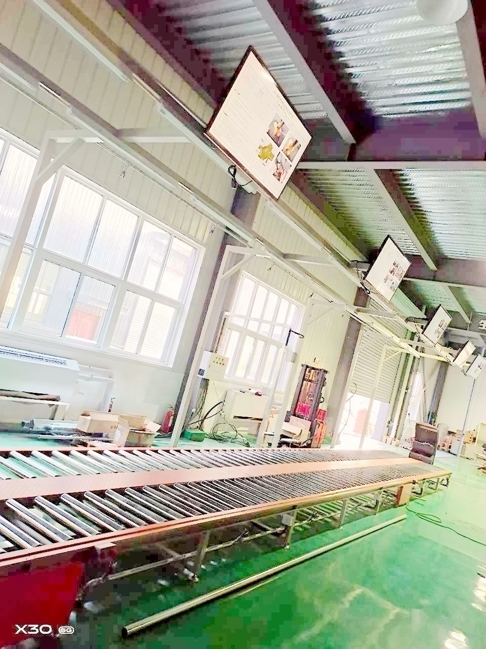 OEM ODM AC Assembly Line Air Source Heat Pump Production Line For Industrial