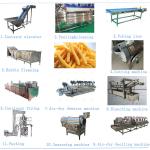 500kg/H Full Automatic Frozen French Fries Production Line Snack Food Making