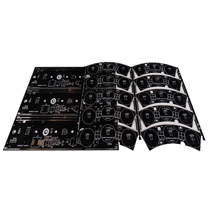 Halogen Free Fr4 PCB Printed LED Circuit Board Assembly Services