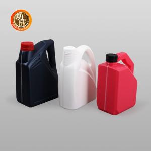 Quality 1000ml 2000ml PE Engine Oil Bottle Screw Cap Plastic Petrol Bottle wholesale