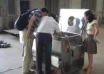 Industrial Single Shaft Plough Machine / Powder Mass Mixer CE Certification
