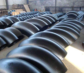 Long Radius Carbon Steel Pipe Elbow A234 WPB 90 Degree SCH40S