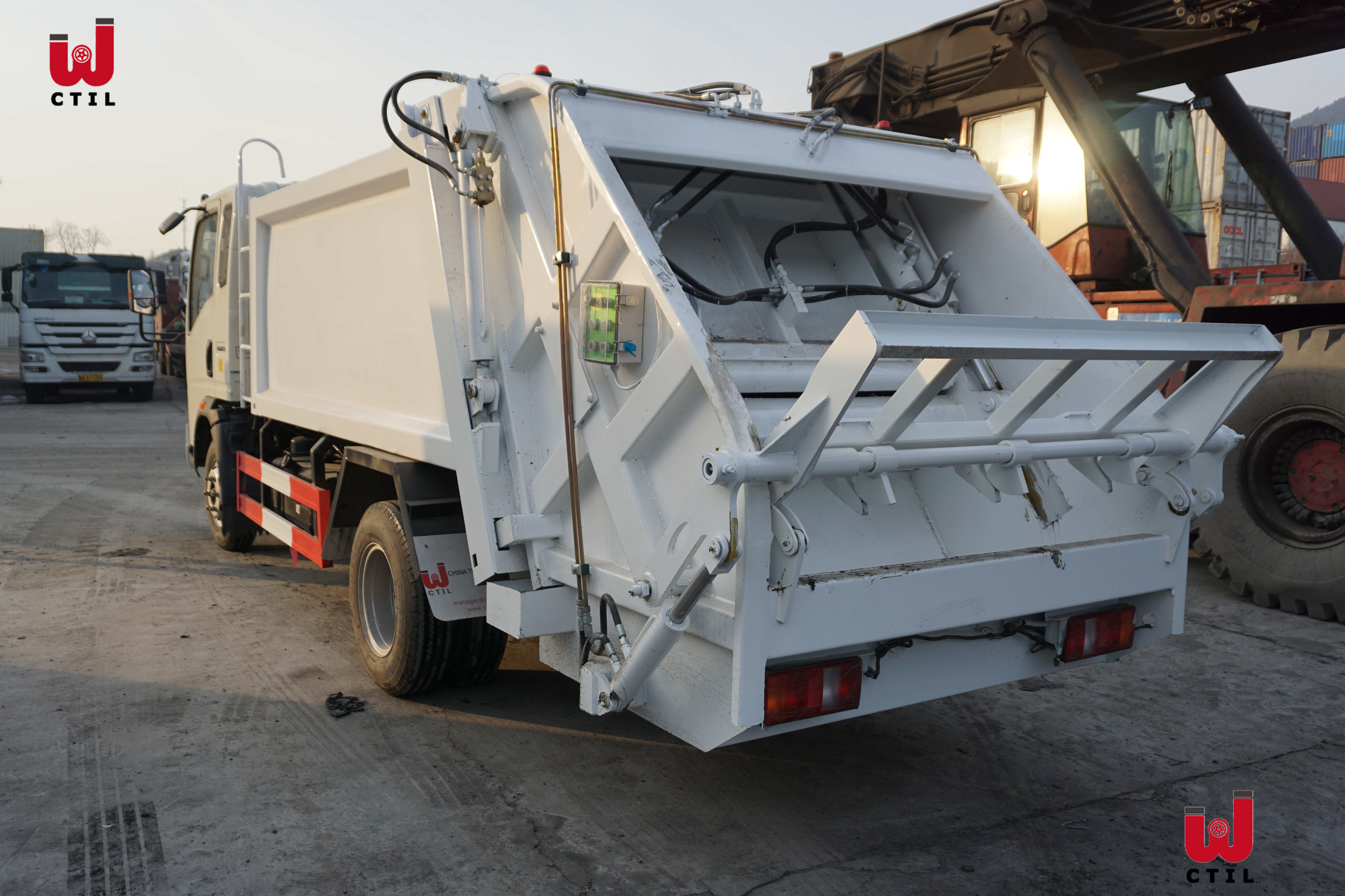 12m3 Garbage Truck Compactor