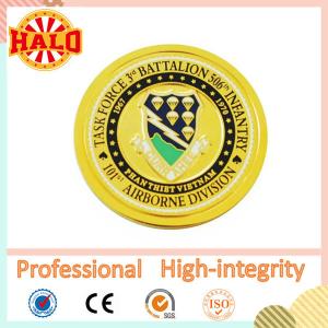 Quality Hot selling Gold plated good quality customized souvenir metal coin wholesale