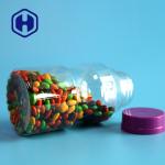 300ml Leak Proof Plastic Jar For Chocolate Beans Seeds Small Mouth PET Candy