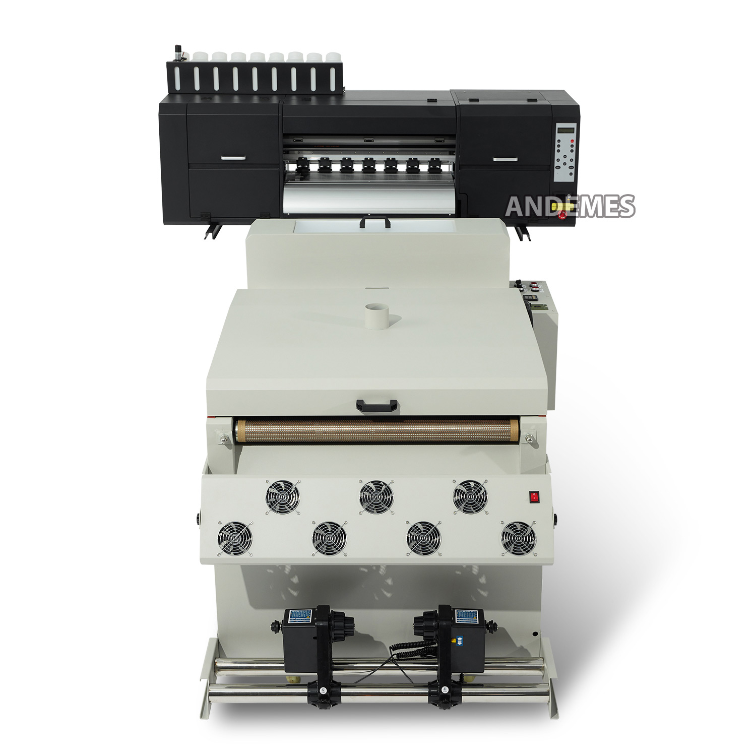 24inch DTF Printer with Fluorescence System and 3 i3200 Print Heads Pigment Ink Type