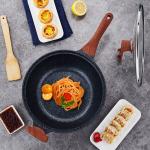Hot Selling Maifan Stone Coating Saute Pans Aluminum Frypan Non Stick Deep