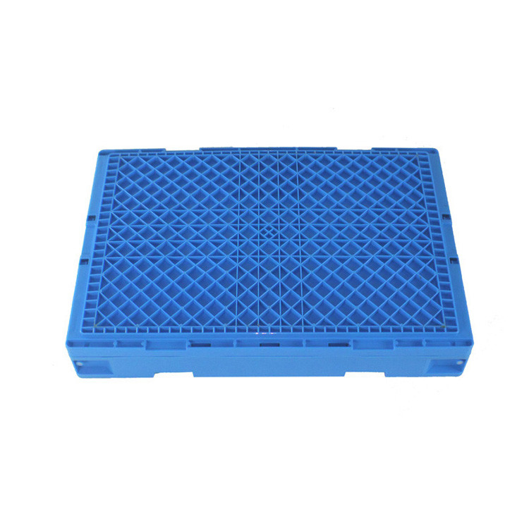 Sides Open 100% Virgin PP Plastic Collapsible Storage Crate For Garment