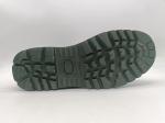 Tactical Safety Shoes Green High Top Suede Leather Breathable