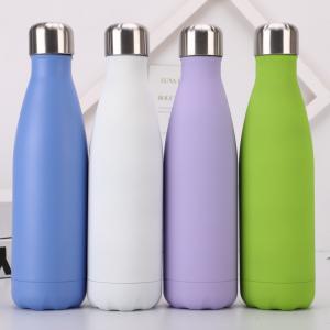 Quality 17oz Stainless Steel Cola Shaped Water Bottle wholesale
