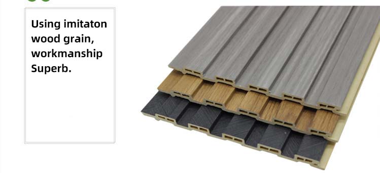Customized Size PWC Wall Paneling Plastic Sheet de PVC Efecto Madera for SPC Wall Panel