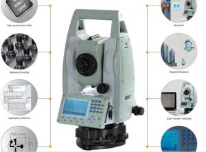 Quality Real-time Navigation HTS-220/R Digital Portable Total Station Price wholesale