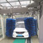 High Pressure Water Automatic Car Wash Machine Tunnel 9 Brushes