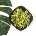 Light Green Dehydrated Vegetables Dried Cabbage Flakes 10x10mm