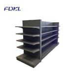 Powder Coating Supermarket Display Shelving Anti Corrosion Easy To Install
