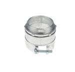 Stainless Steel Flexible Conduit Fittings Zinc Straight Squeeze Connector