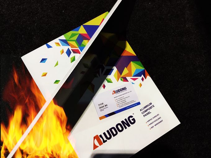 4mm FR Core B1/A2 PVDF Fireproof Aluminum Composite Panel