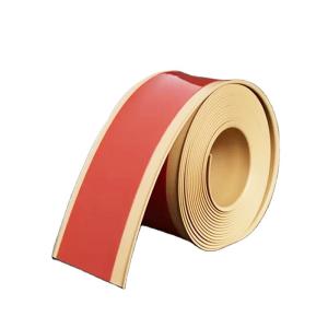Quality Vinyl PVC Stick Baseboard Trim with ISO9001 and TPR Material wholesale