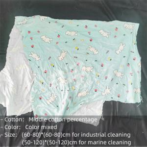 Quality All-purpose Promotional Oil Absorption No Stains Clean Rags Wiping Material Cutting cotton sheeting rags wholesale