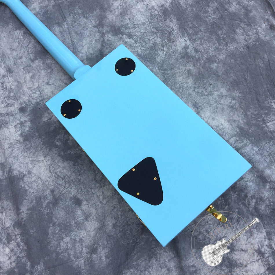 2020 New Electric Guitar in Blue Generous Shape Gold Hardware Customizable All Colors Logo Customized